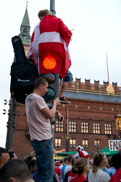 People were using anything you could climb onto