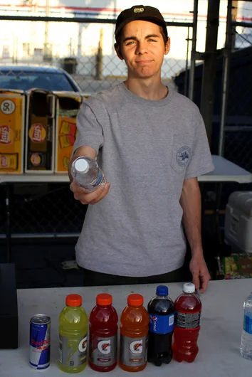 <!--cotc17-->

Sly took the role of Water Mane tonight. Thanks for keeping us hydrated. 