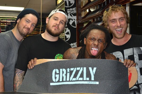 Lil Wayne Skateboarding at Skatepark of Tampa