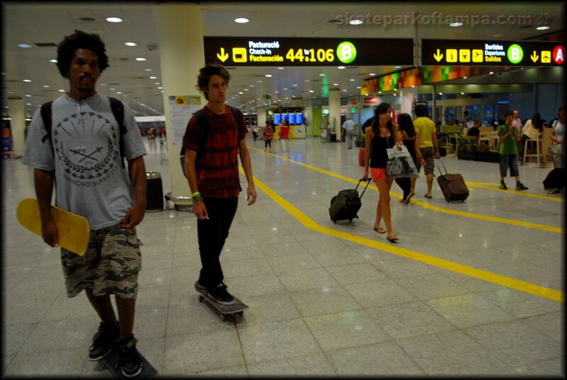 Barcelona Airpot Skate