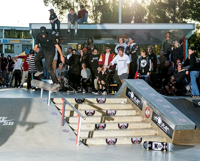 <!--daausfinals-->

From Braz to OZ, Junior Campos holds it down in Best Trick with a Nollie Flip Noseslide.