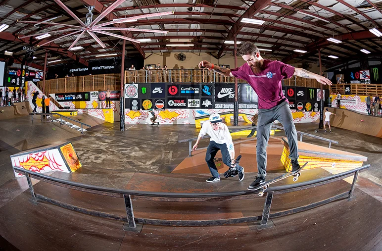 <!--am17thurs-->

When you see legendary FL filmer Mr. Perrin on the scene you better bust!  Kevin Phelps abides with a Howard Grind over the top.