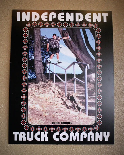 <!--indyshow18-->

It was rad to see all these old Indy ads blown up big and hanging on the wall. All hail Cardiel.

