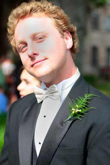 <!--lukeswedding-->

Derick Glancy, one of the groomsmen.