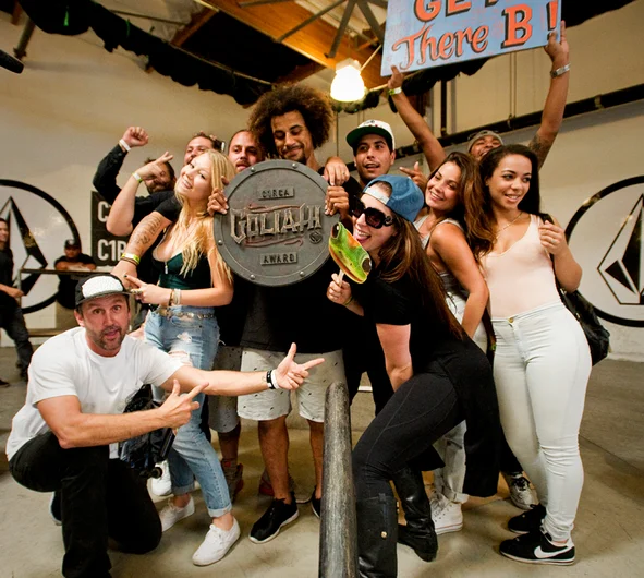 <!--cm153-->

Blake Johnson wins the Goliath award for being sucha f*%ckin beast! Crew intact.