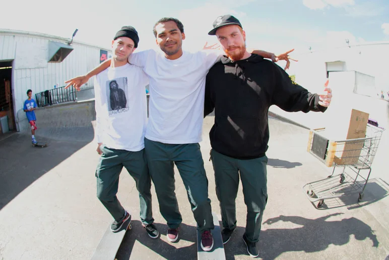 <!--vdaymass2015-->

Our staff showing off how much they like Dickies. Jack, James and Mikah reppin the new cargo pants.