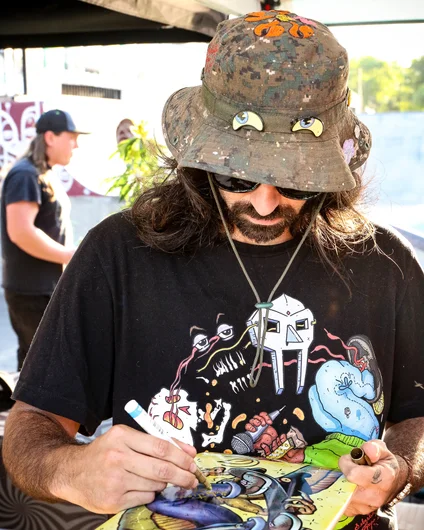 Sebastian signed a few decks to give away. Good to see you dude!

<!--curaleaf420-2024-->