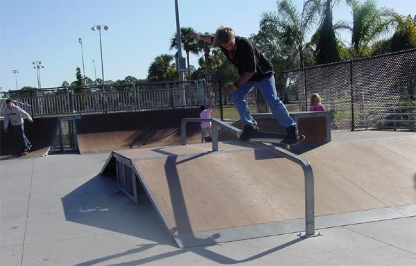 Feeble at Plantcity Skatepark