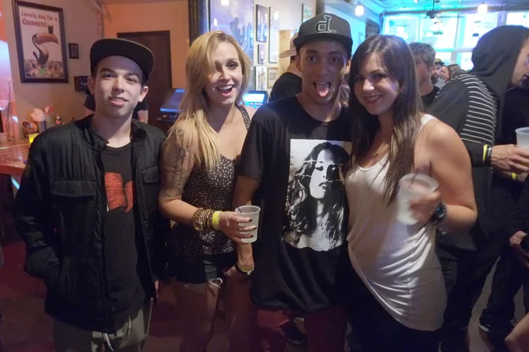 This crew got a little too loose on the streets later that night.<!-- Tampa Pro 2013 Skateboarding and the After-Party -->