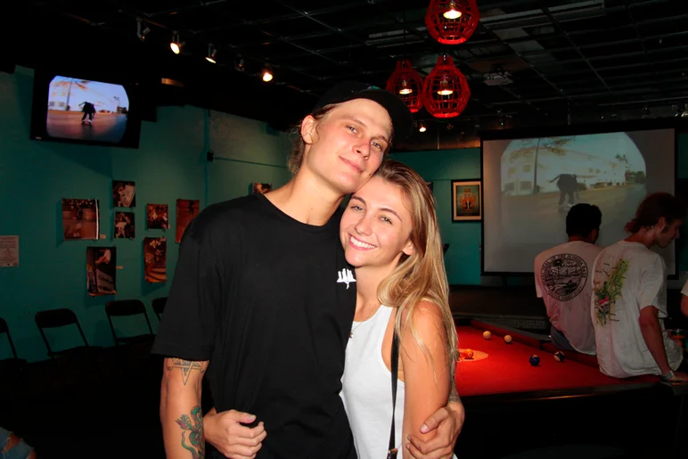 <!--eotmjuly16-->

Eric and Amelia, one of the nicest couples you’ll meet. We finished the day off with the Cigar City video and s special preview of Frankie Villani's Zero part. Thanks for coming out and see you next month!
