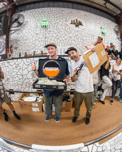 Chris won the Speed Killer Award from Bronson!

<!--tampapro22finals-->