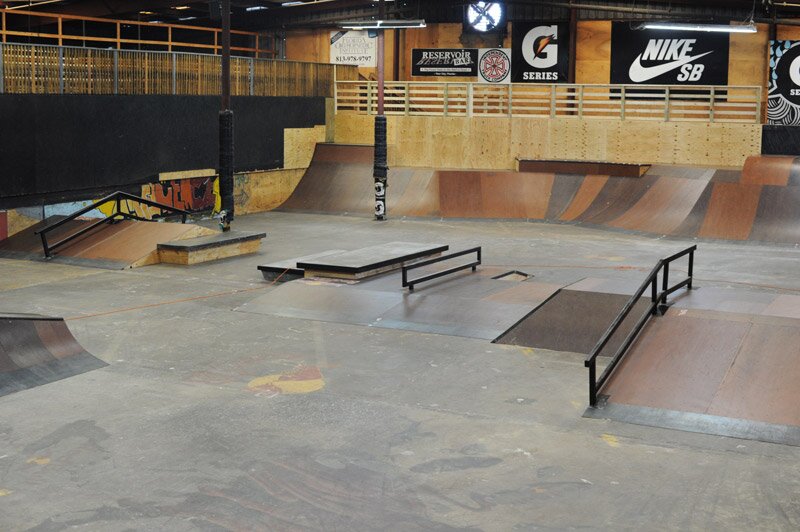 New 2013 Street Course at Skatepark of Tampa