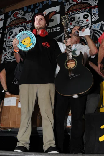 Brodie Penrod took home a Dean Guitar for getting first in Independent Best Trick.<!-- Tampa Am 2012 Photos -->