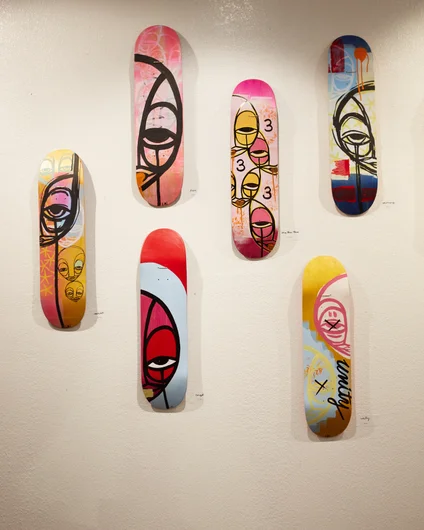 Markovich painted boards are a nostalgia inducer.
<!--TampaAm21FridayNightlife-->