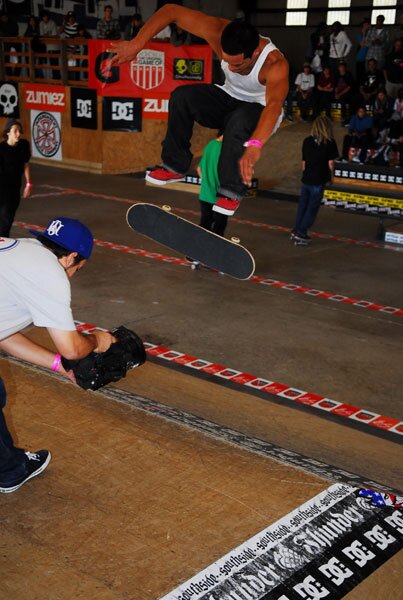 Javier Nunez floated some big switch backside flip