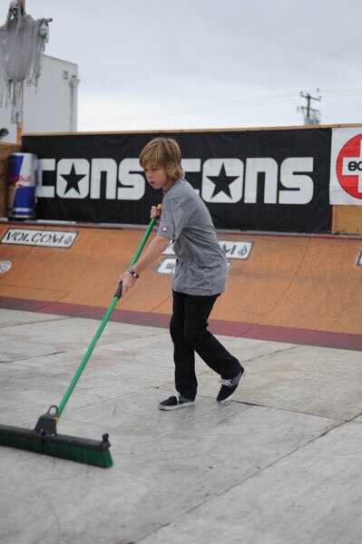 Chase Webb is just anxious to skate