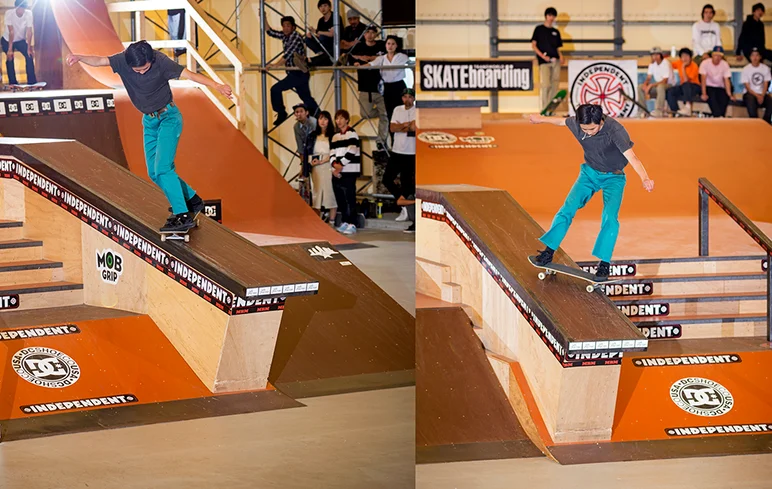 <!--daja18finals-->

Frontside or Backside?  This is not a botched 50.. but I suppose a Losi?  We like the name Powerslide Grind Better!
