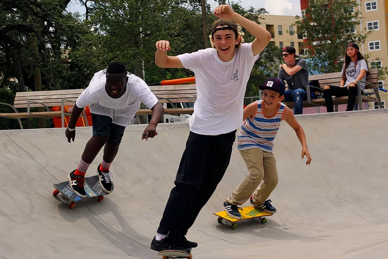 <!--gsd17-->

Ryan, Takoki and Jose' all smiles as they take their last turn.