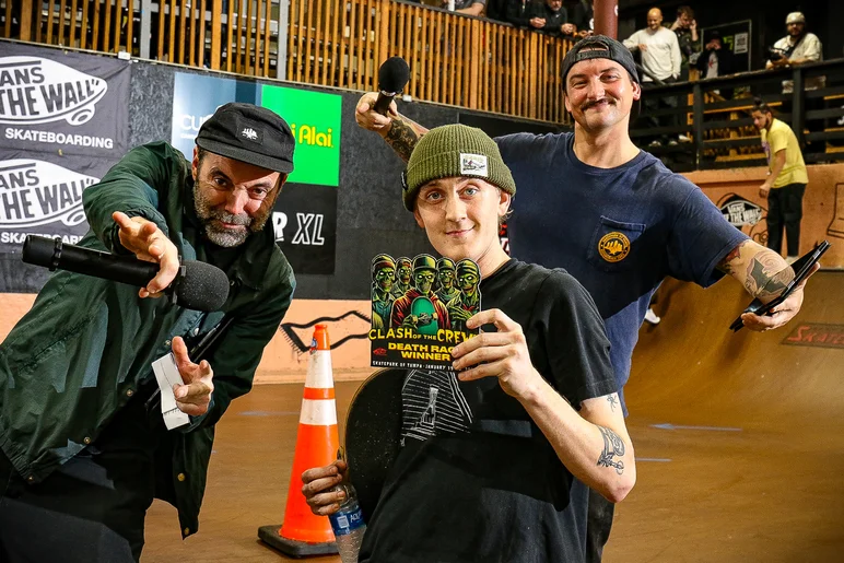 Time to pose for a picture Peter

<!--cotc2024-deathrace-->