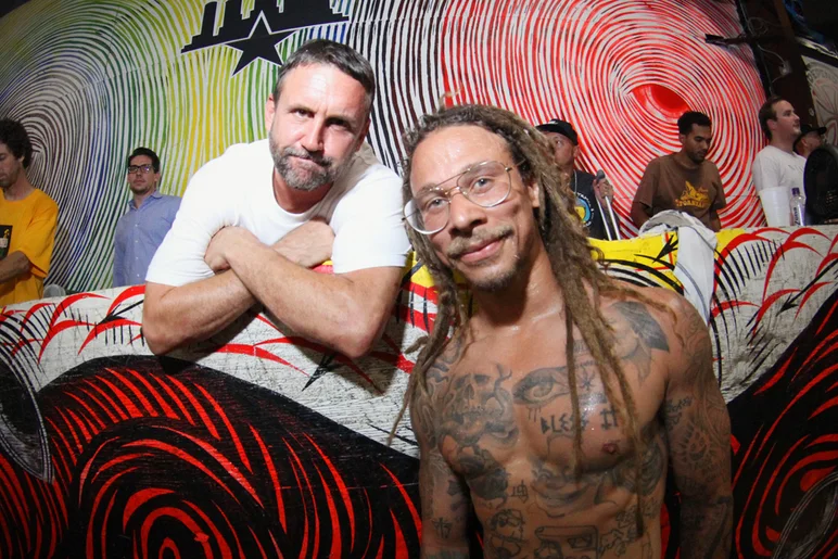 <!--dwdemo2018-->

Post demo pose with the Head Honcho.
