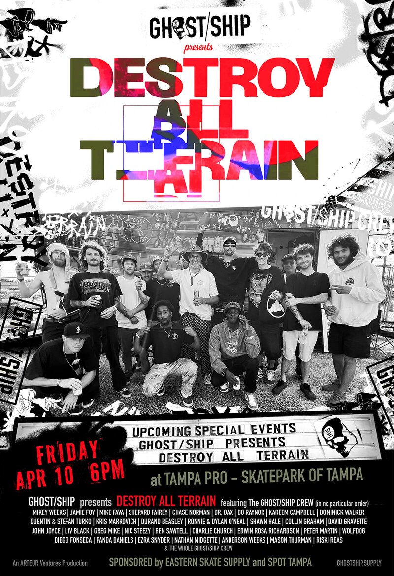 GHOST/SHIP presents DESTROY ALL TERRAIN