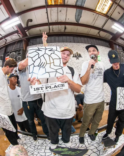 Jamie basking in the W

<!--tampapro22finals-->