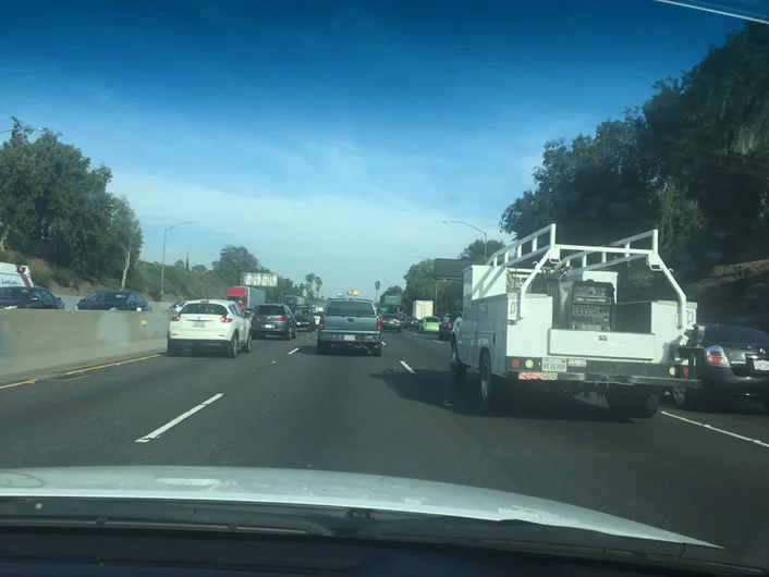 <!--zatcali-->
And back into the car for a three-hour drive to LA that should have been 30 minutes.