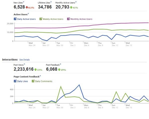 Skatepark of Tampa Facebook Statistics