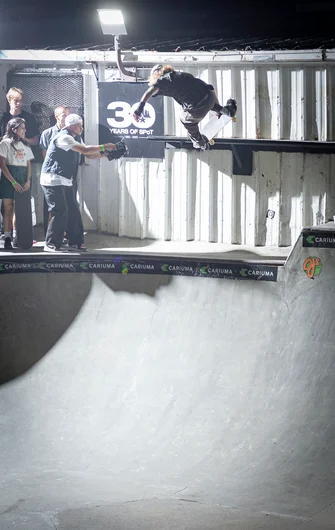 Connor in the corner picking his nose

<!--tampapro23concretejam-->