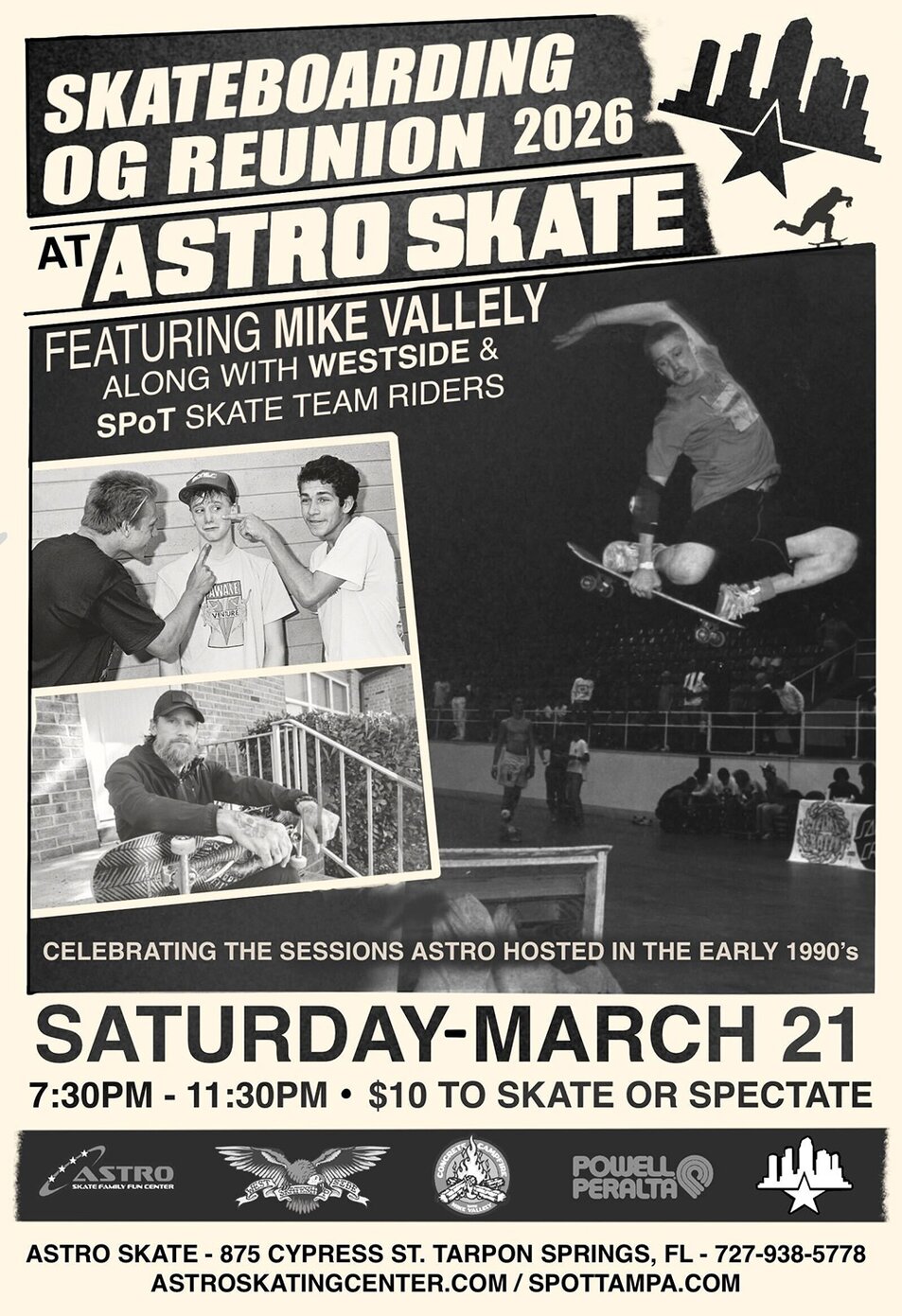 Astro Skate Skateboarding OG Reunion Invasion with Mike Vallely