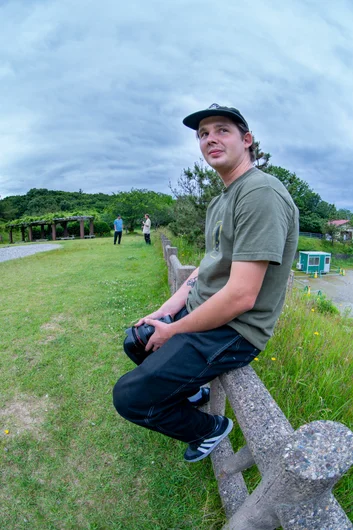 SPoT team rider Marse Farmer came along on the trip to assist in every way possible.

<!--damnamjapan2023practice-->