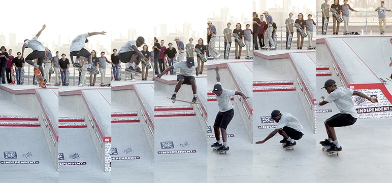 <!--danyc15-->

Zion Wright handled (literally) this backside 360 from the top.