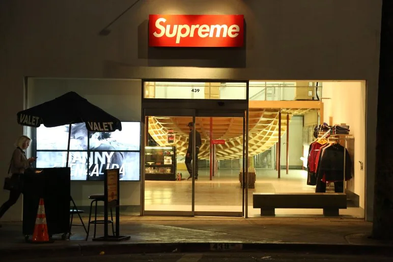 <!-- CAtrip2013 -->

Stopped by Supreme right as they were closing and caught our good friend Danny Fuenzalida on the screen. Good times in California.