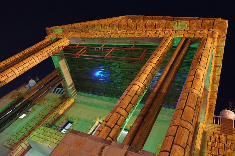 The entrance is looking classy: Johannesburg