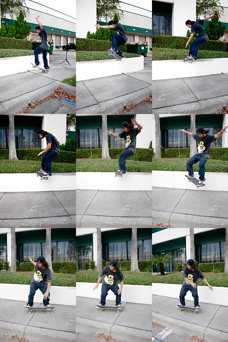 Freddy Tan - frontside tailslide to fakie