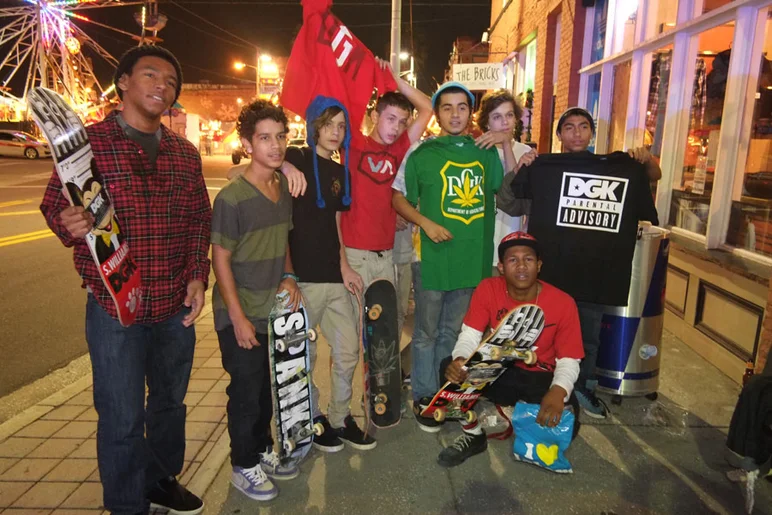 Geeked up on some Bulls.<!-- DGK Premiere of Parental Advisory -->