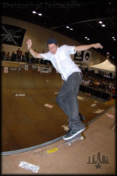 Justin Strubing - feeble grind frontside 270 out