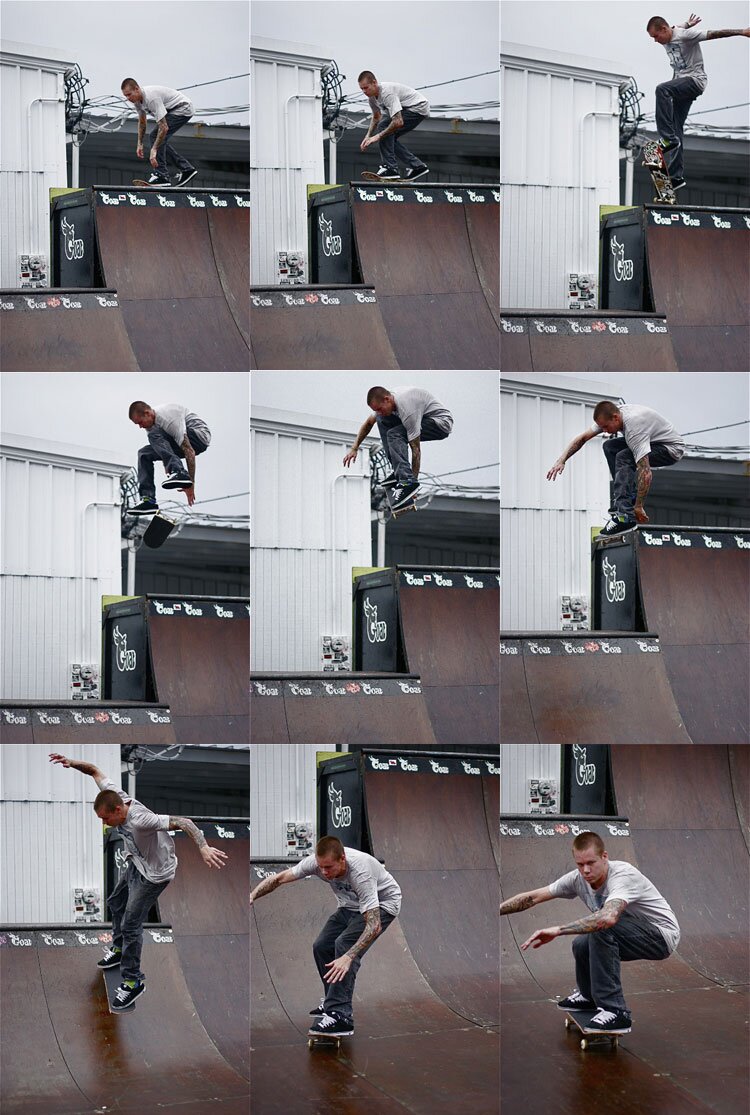 George Evans - kickflip melon