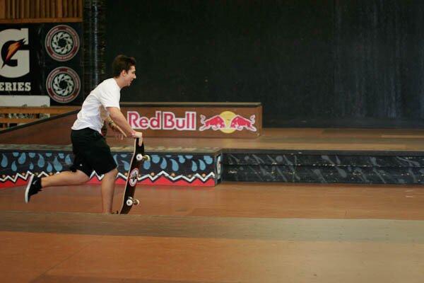 Kevin Sullivan faced Alex Bibiloni and had to run 