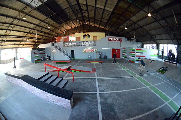 First stop was Truck Fit Skatepark in the lower 9th ward of New Orleans, Louisiana.<!-- Make-A-Wish Article -->