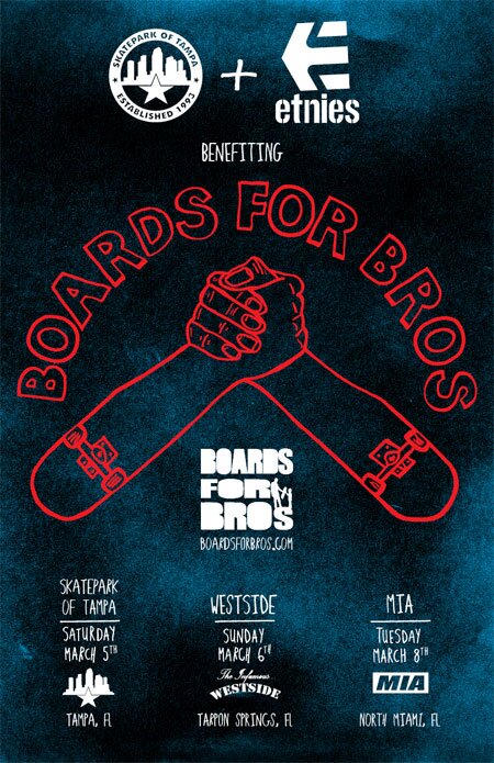 Boards for Bros and etnies