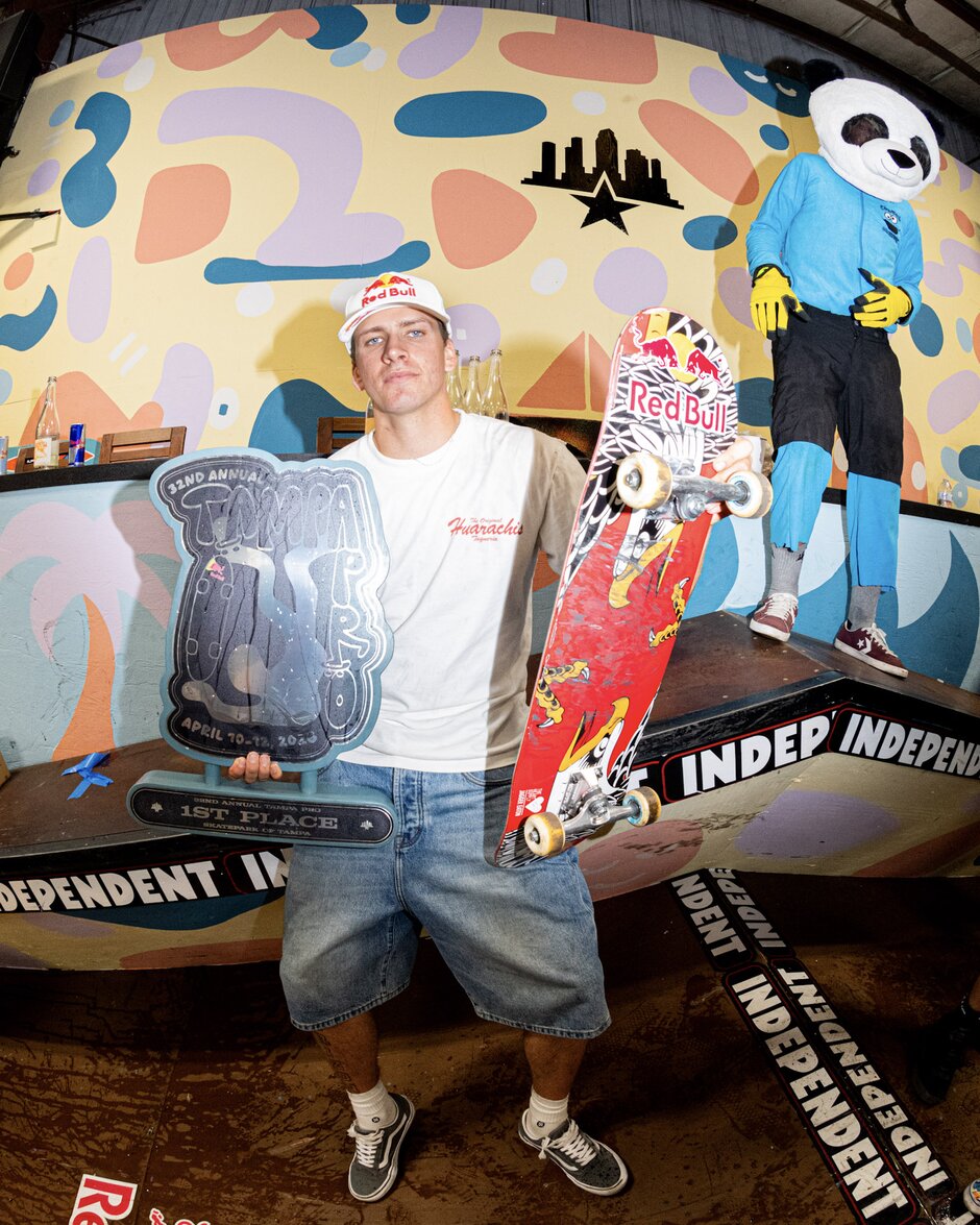 Did you just win Tampa Pro or are you just happy to see me?