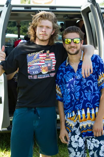 <!--kcc14-->

Taylor and AJ with their new threads.