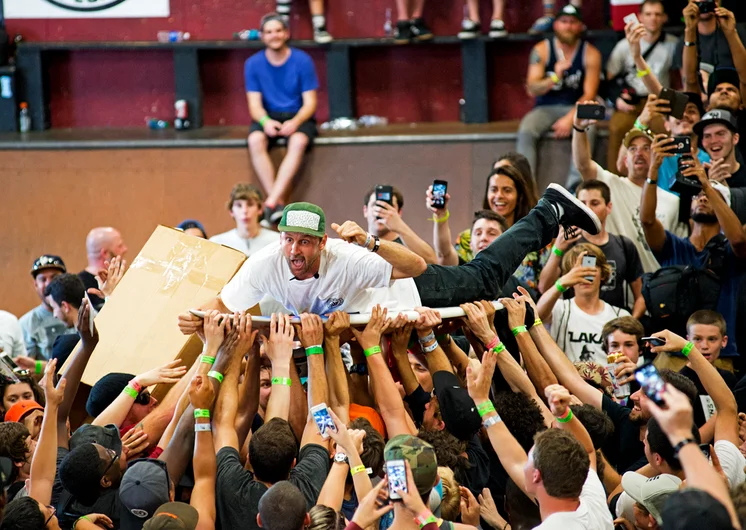 <!--sundaydaypro15-->

Just when we thought it was a wrap and all over king of the SPoT Castle Brian Schaefer goes crowd surfing and gets Soooooo Pitted!!!!  Thanks for coming out everyone see ya next year!