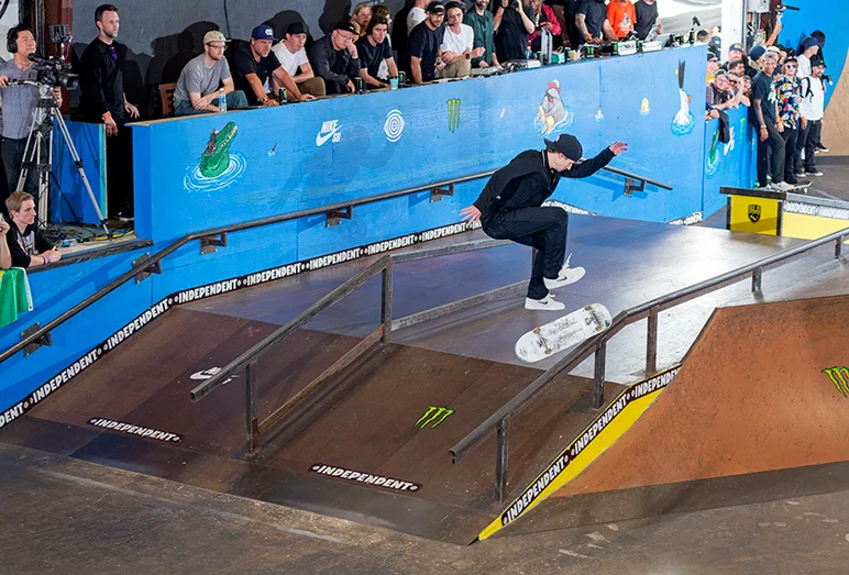 <!--pro17-finals-->

Nollie Tre F/S Board used to be a KOTR challenge, and now is a trick Shane O’Neill does casually in his run.