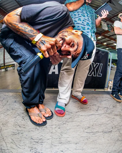 Taking a small break to acknowledge that Manny Santiago and Andrew Cannon were wearing sandals on the podium.

<!--damnamla2023finals-->