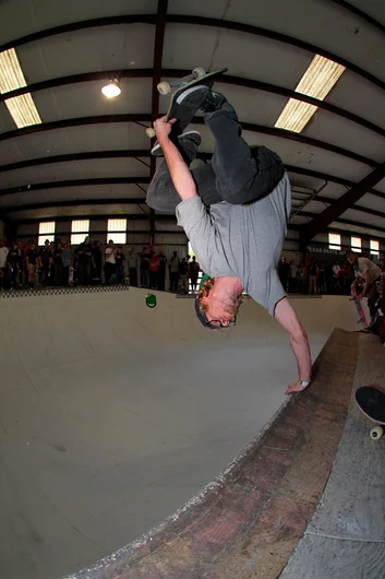 <!--txrt14-->

Ben Raybourn spent most of his time in the bowl jam upside down.