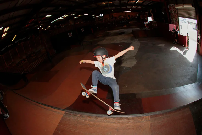 <!--vdaymass2015-->

Danny is here almost every day. It's amazing to watch him slash this 6ft quarter pipe.