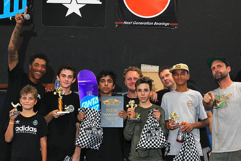 <!--hj17photos-->

13-15 Division top 5 (L to R): Dane Dowding (5th), Ryan Cullen (2nd), Fernando Ruiz (1st), Diego Cerna (3rd), Elijah Allred (4th).