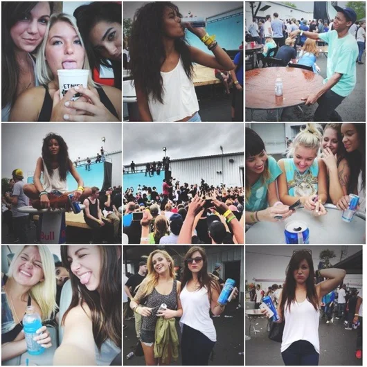 This girl partied.  Hopefully you partied with her.<!-- Tampa Pro 2013: Samples from Instagram -->